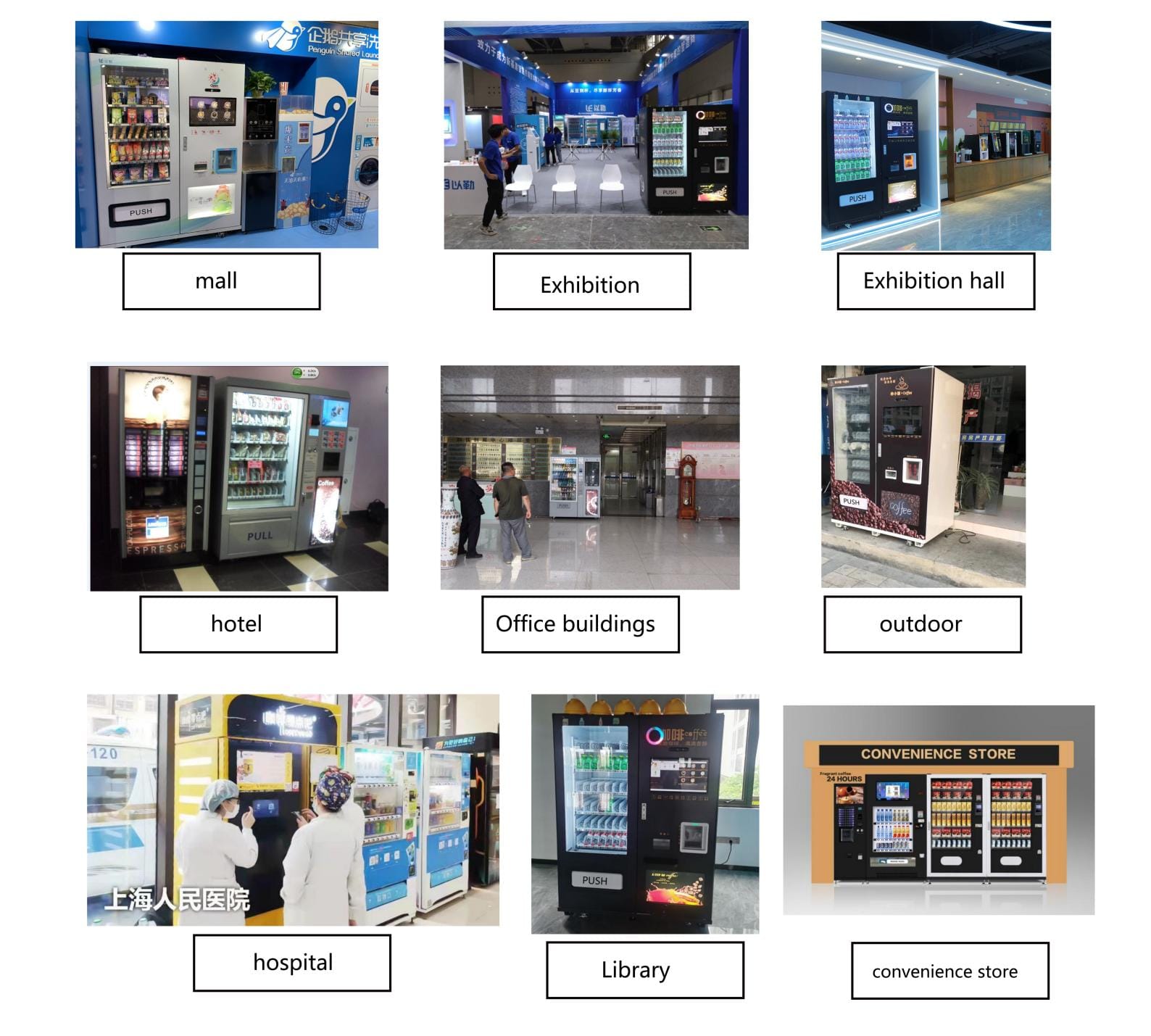 Máquina de venda automática Combo mais vendida para lanches e bebidas (2)