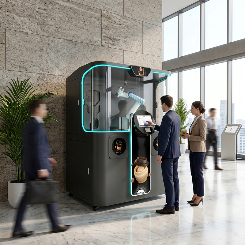 Robot Barista Machine